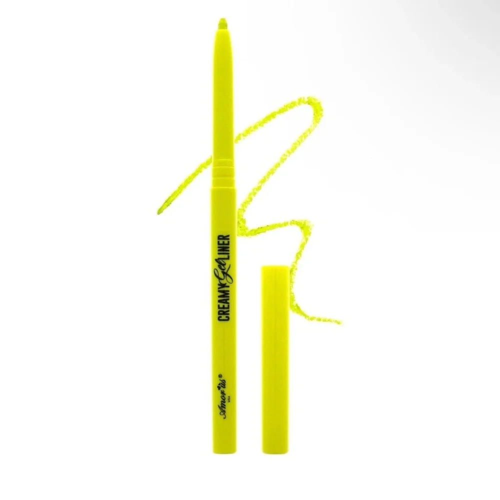 Amor Us Creamy Gel Liner Lime Green Neon Eyeliner Retractable Waterproof New